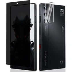 Privacy Anti-Spy Protective Glass Tempered Glass Screen Protector For ZTE Red Magic 9 9S 8 8S 10 Pro Plus Anti-Glare Protector