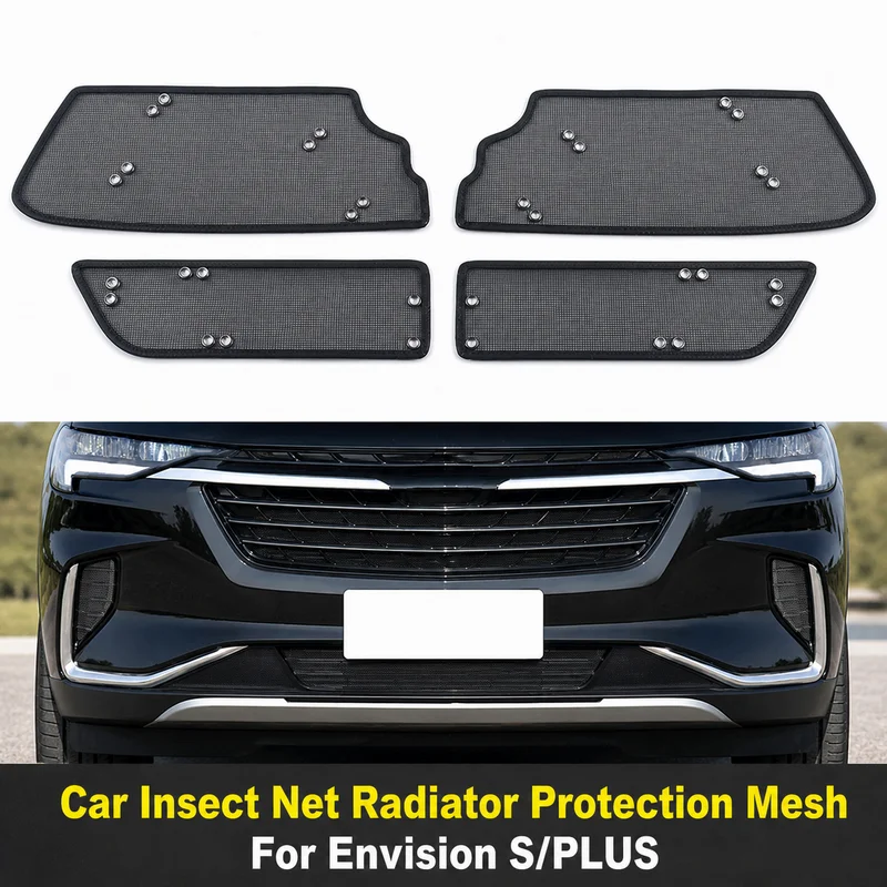 For Envision S/PLUS Car Insect Net Radiator Protection Mesh Condenser Filter Dustproof Net Automotive Parts