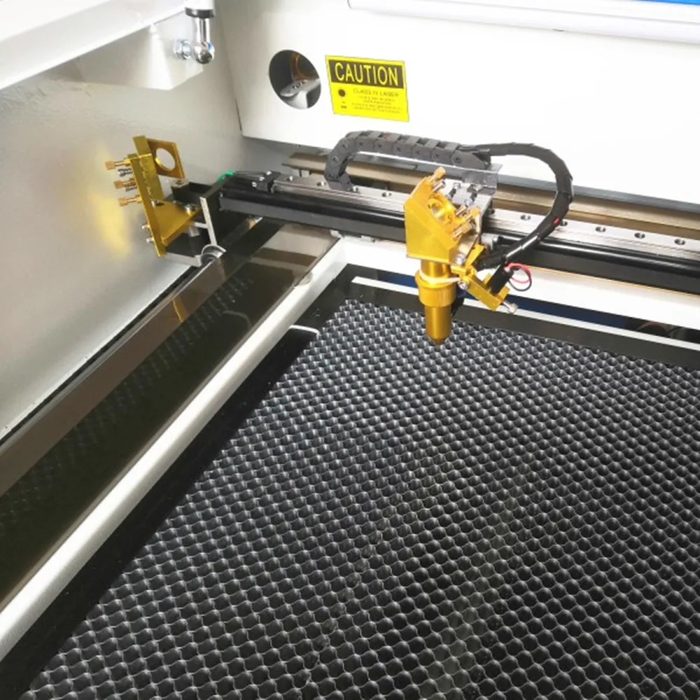 Darmowa wysyłka auto focus 6090 100 w Co2 maszyna do grawerowania laserem 600*900mm 110 V/220 V grawer laserowy cnc DIY maszyna do znakowania