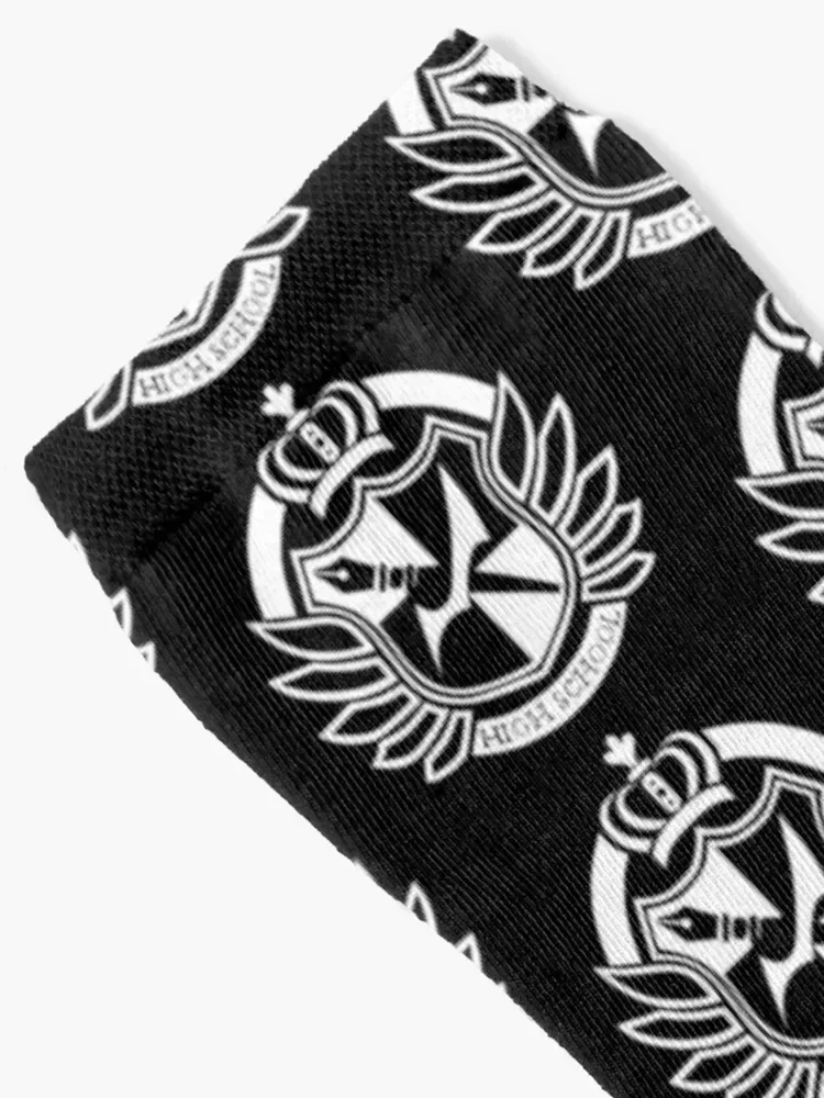 Danganronpa High School Socken Kinder Herren Baumwolle hochwertige rutschfeste Designer Herrensocken Damen