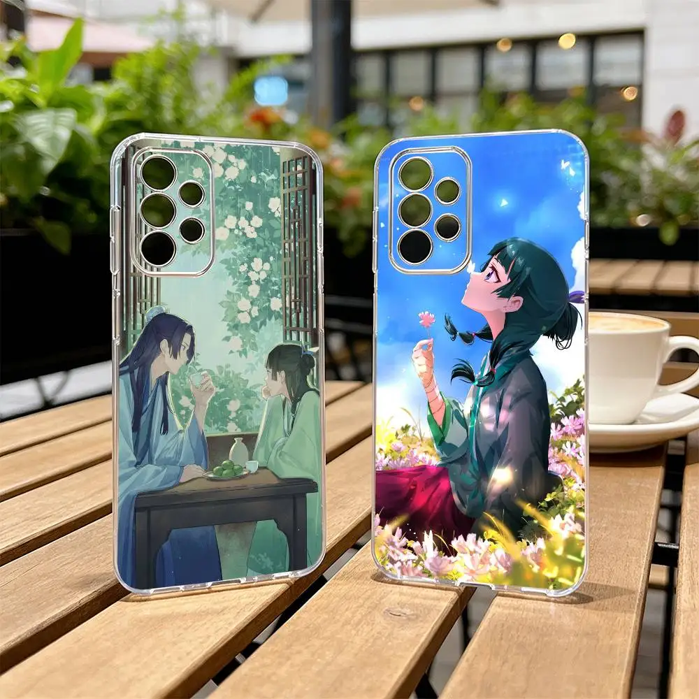 The Apothecary Diaries Anime  Phone Case Transparent Silicone Soft For Samsung S25,S24,S21,S22,S23,S30,Ultra,S20,Plus,Fe