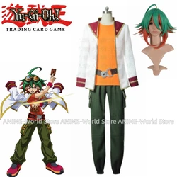 Yu-Gi-Oh ARC-V Yuya Sakaki abbigliamento Cos uniforme di stoffa parrucca Costume Cosplay di qualsiasi dimensione