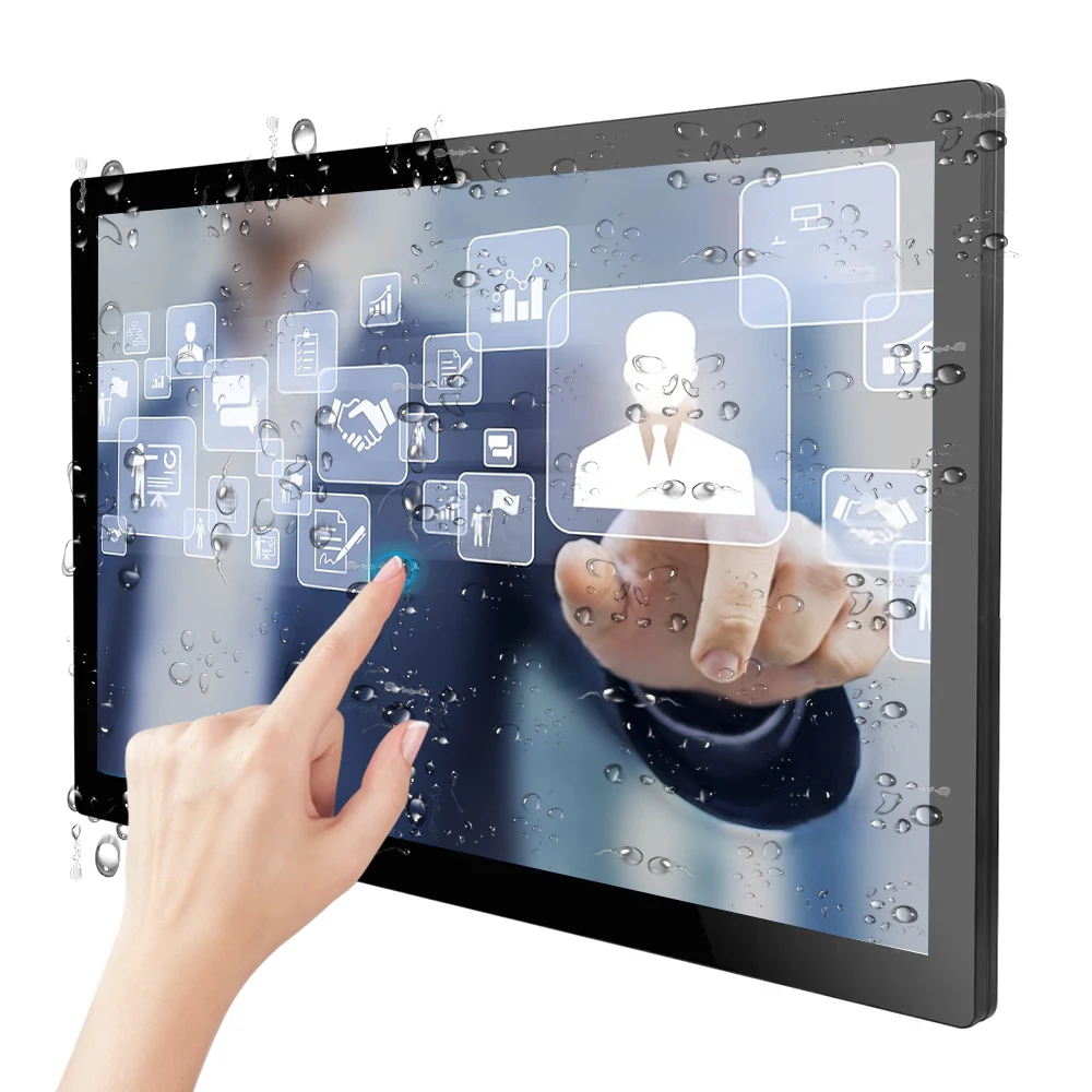 

Factory Big Size 32 Inch Industrial Wall Mount Capacitive Touch Display Industrial Lcd Touch Screen