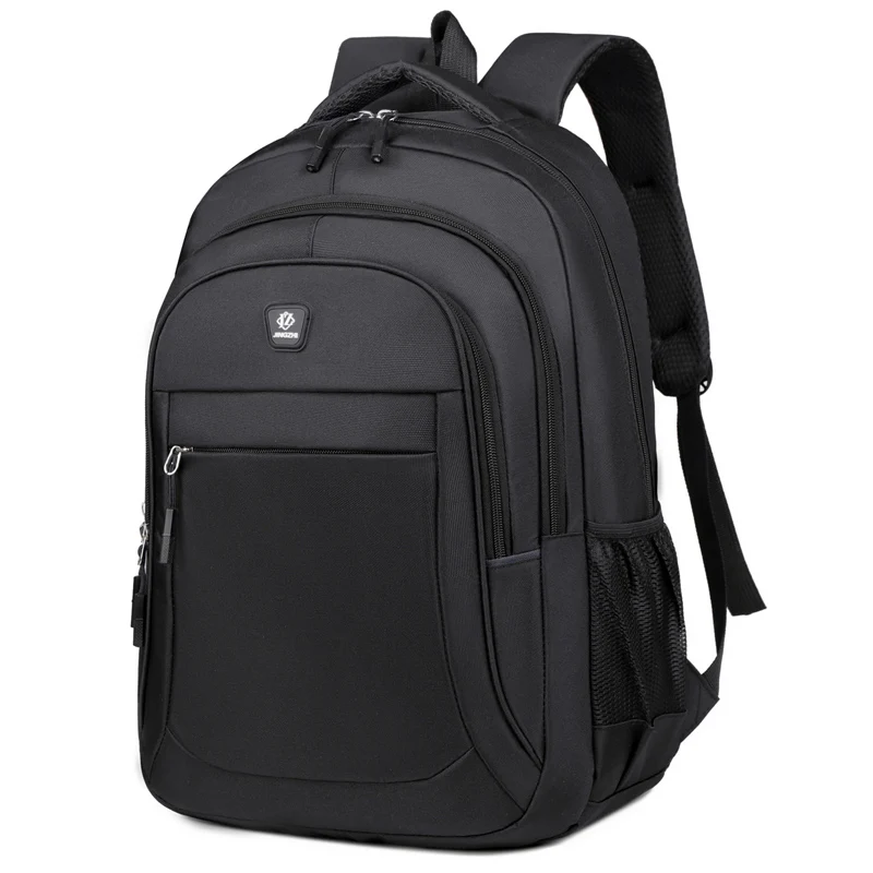 Backpack men and women Oxford cloth backpack large capacity junior high school student backpack men\'s travel backpack