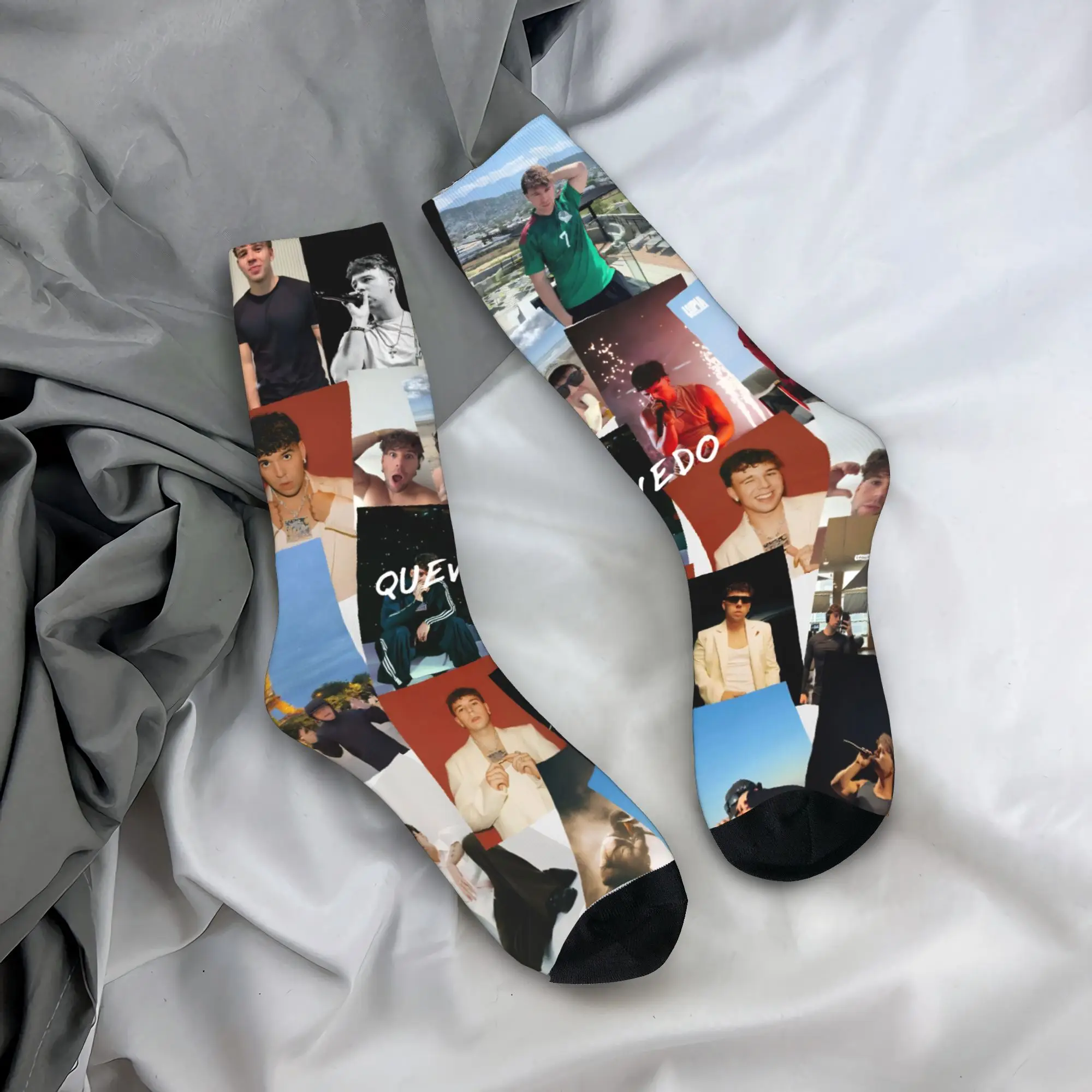 

Чулки Quevedo Singer, дизайнерские модные носки, весенние носки против пота, женские и мужские спортивные качественные носки для бега