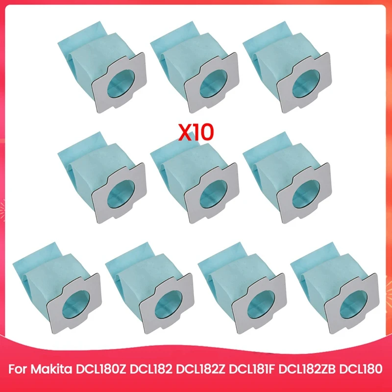 

ABFU-10 Dust Bags Collector Set For DCL180Z DCL182 DCL182Z DCL181F DCL182ZB DCL180 Rreplacement Spare Parts