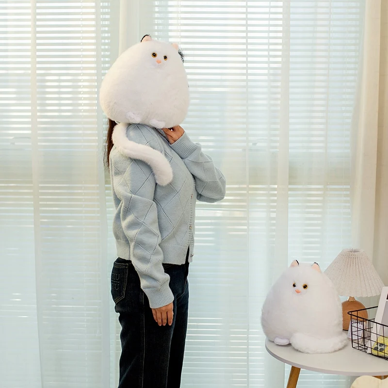 الجملة الأبيض الفارسي القط لينة محشوة ألعاب من القطيفة لطيف الحيوان بلوشي دمية أريكة وسادة المعانقة وسادة الاطفال الهدايا الحيوانات الأليفة هريرة