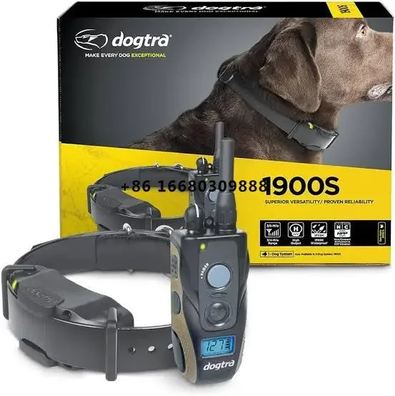 New Sales Dogtras ARC Remote Dog Training Collar 3-4 Mile Expandable Trainer Rechargeable