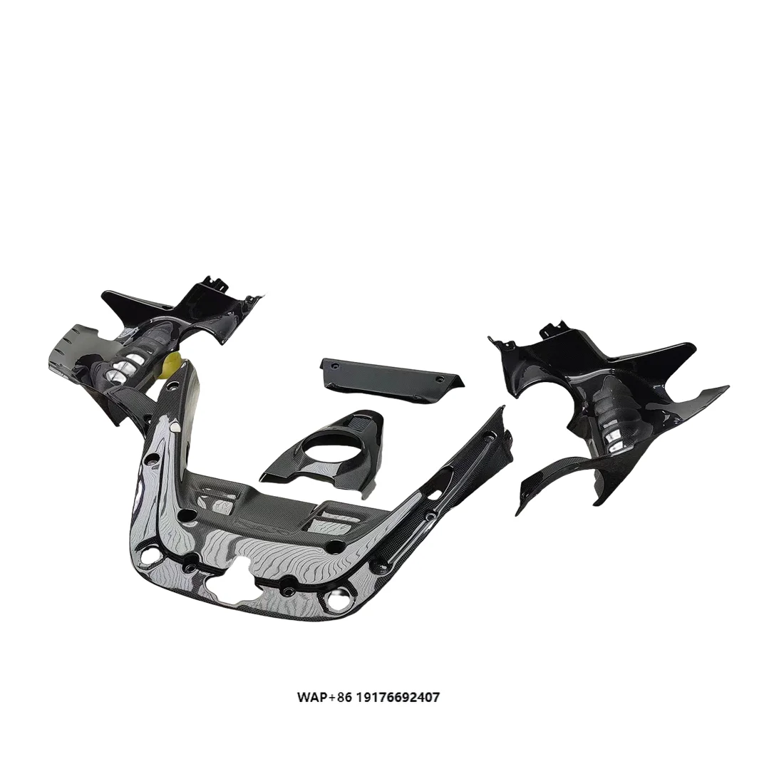 Car Accessories for SF90 Dry Carbon Fiber Rear Trunk Grill Hood Engine Cover Engine Heat Radiation Grid for SF90 Spider