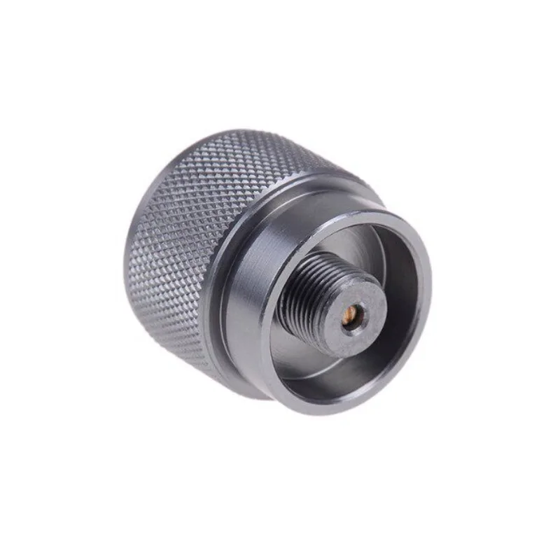 For flat gas tank welding gun gas burner converter, butane propane gas connection adapter