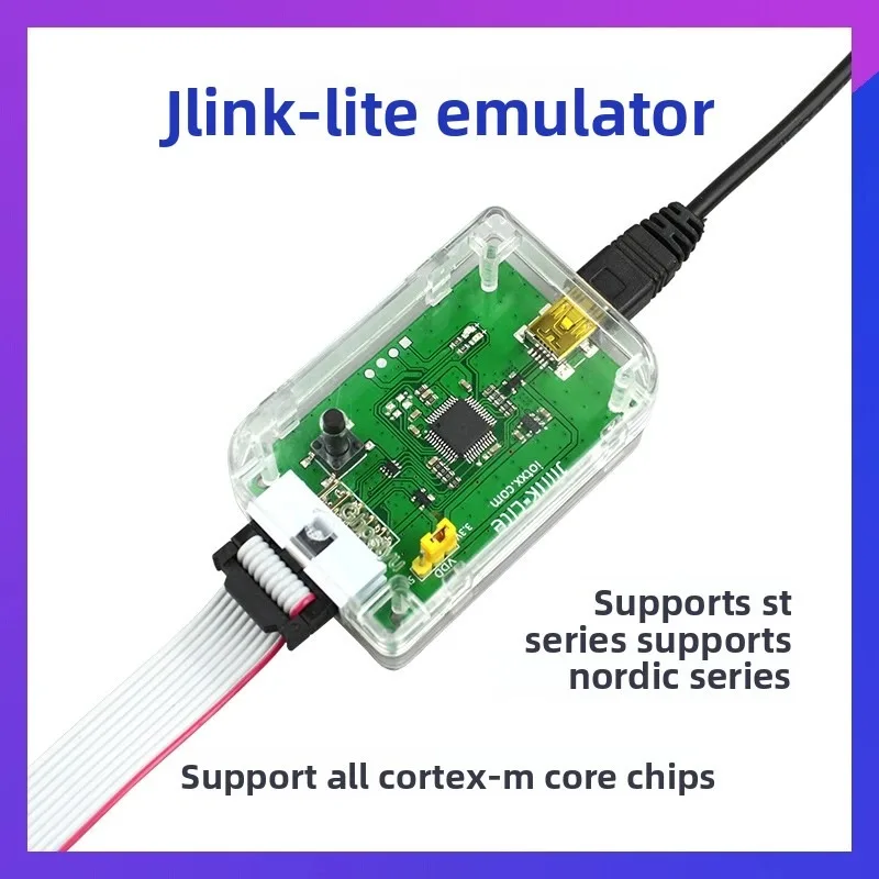 NRF52832 Download Emulator Debugger for NRF52840 Virtual Serial Port SWD Programmer Debug Tool