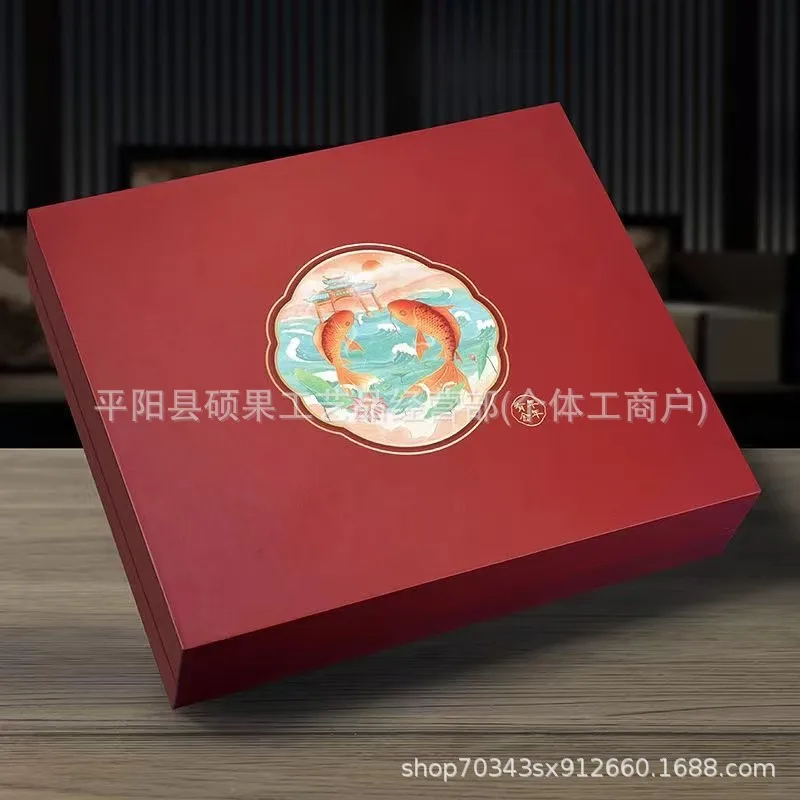Gold Medal Award Plaque Golden Scholar Crafts Set Fish Leaping Over the Dragon Gate Ornament New Media Live Streaming Props