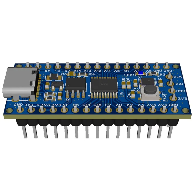 STM32U031 Low Power Minimum System Core Development Board Embedded Microcontroller Open Source Learning Kit