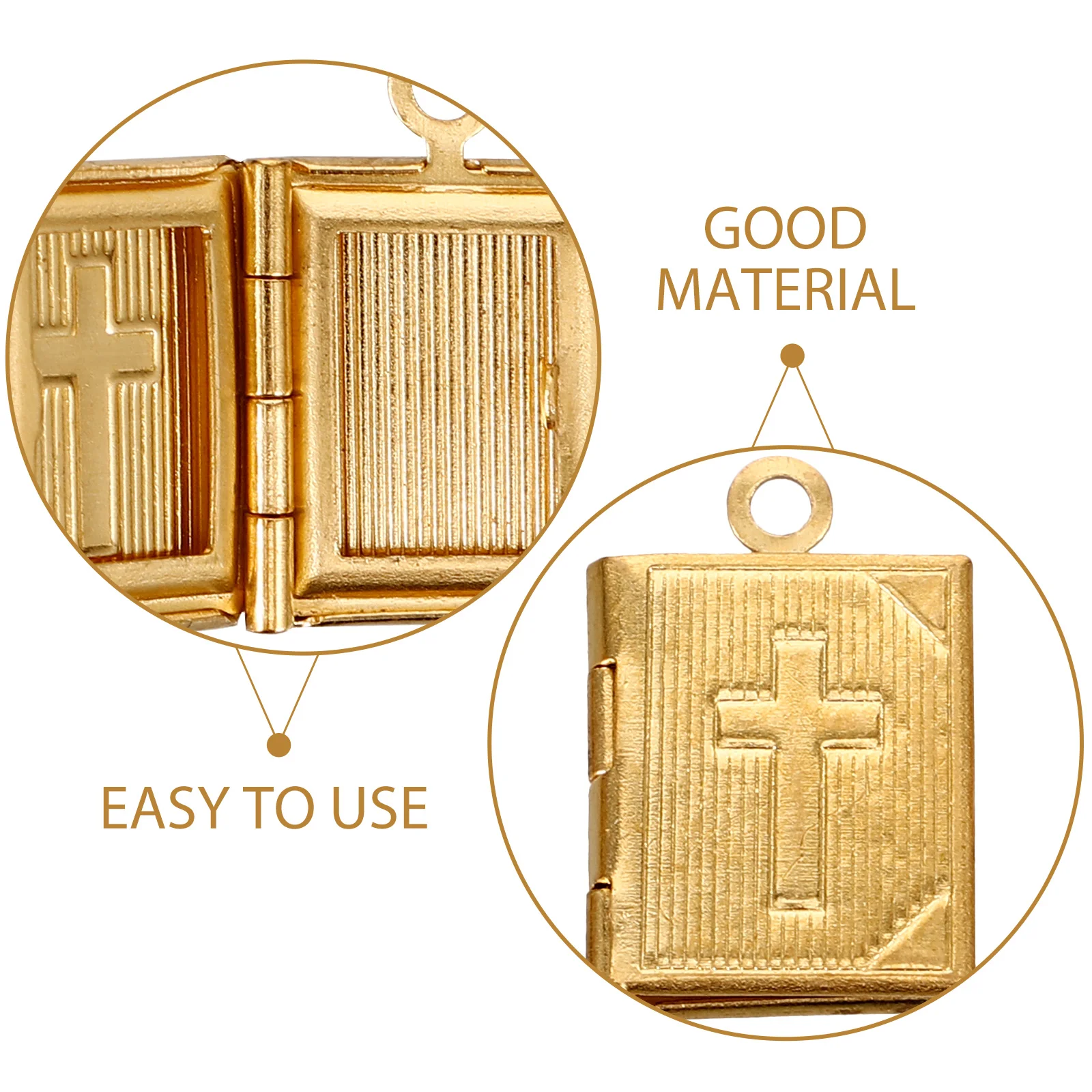 

10 Pcs Pendant Diy Necklace Decorate Jewelry Charms for Making Copper Pendants