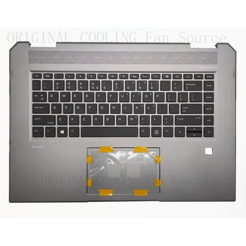 R+  New For HP ZBook Studio G5 Palmrest with Backlit Keyboard L34210-001 Gray 15.6