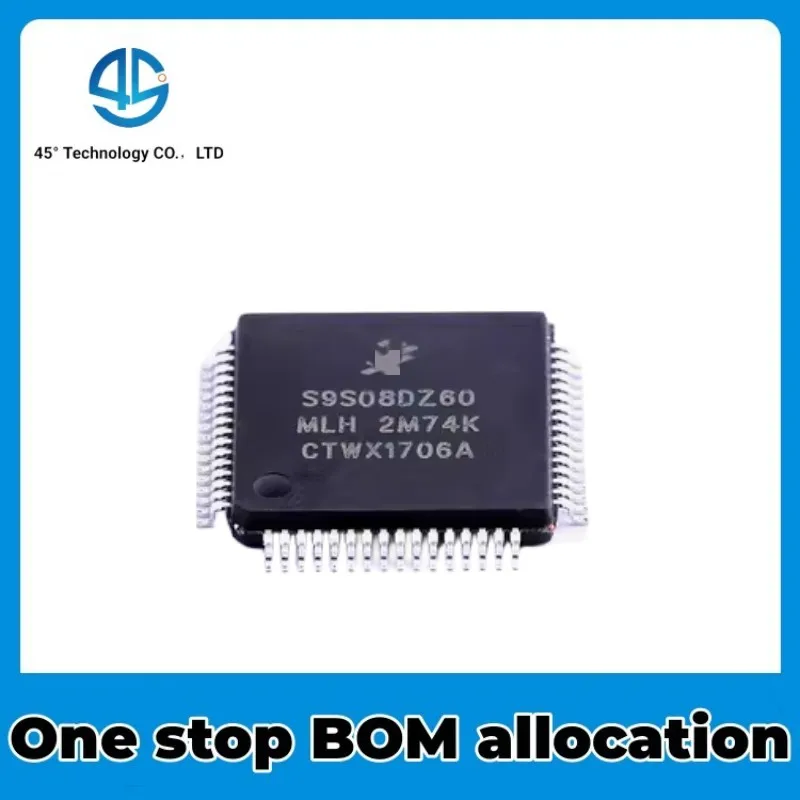 

5PCS New original S9S08DZ60F2MLH S9S08DZ60F2 package LQFP-64 controller microcontroller NEW IC Chipset