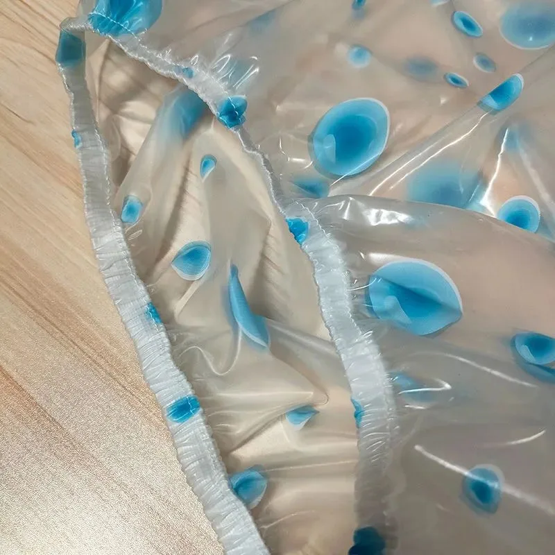 PVC Plastic Underpants Transparent Loose Adult Baby Waterproof Diaper Pants Incontinence Briefs Soft Smooth Silent Couple Pantie