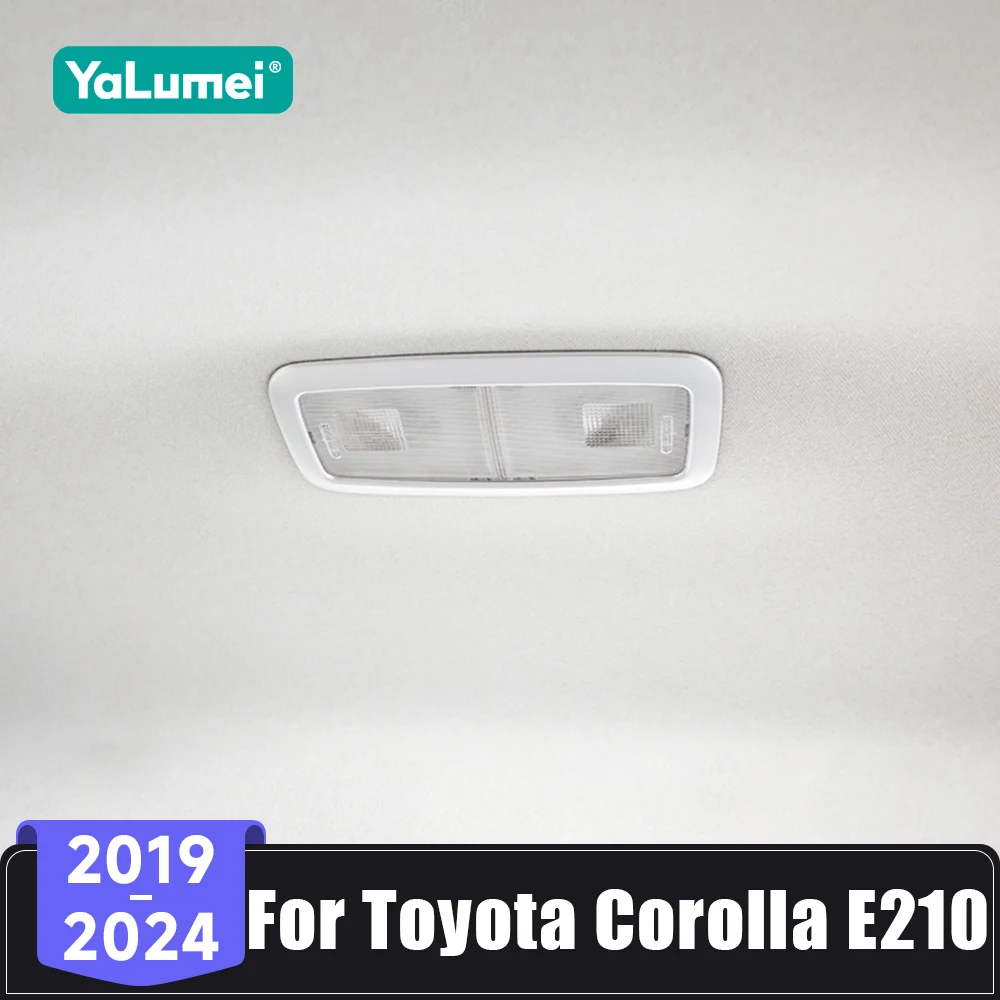 

Для Toyota Corolla E210 Hybrid 2019 2020 2021 2022 2023 2024 ABS автомобильная лампа для чтения на заднем сиденье, крышка лампы на крыше, декоративные полосы