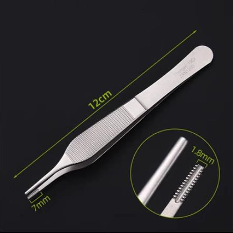 

Stainless Steel Cartilaginous Forceps 12.5cm Nasal Comprehensive Plastic Surgery Instrument Surgical tool Big Belly Tweezers