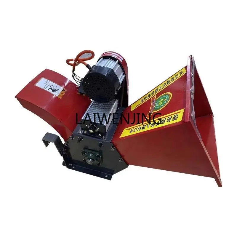 MJY Portable branch crusher Car guillotine machine Crushing and slicing machine