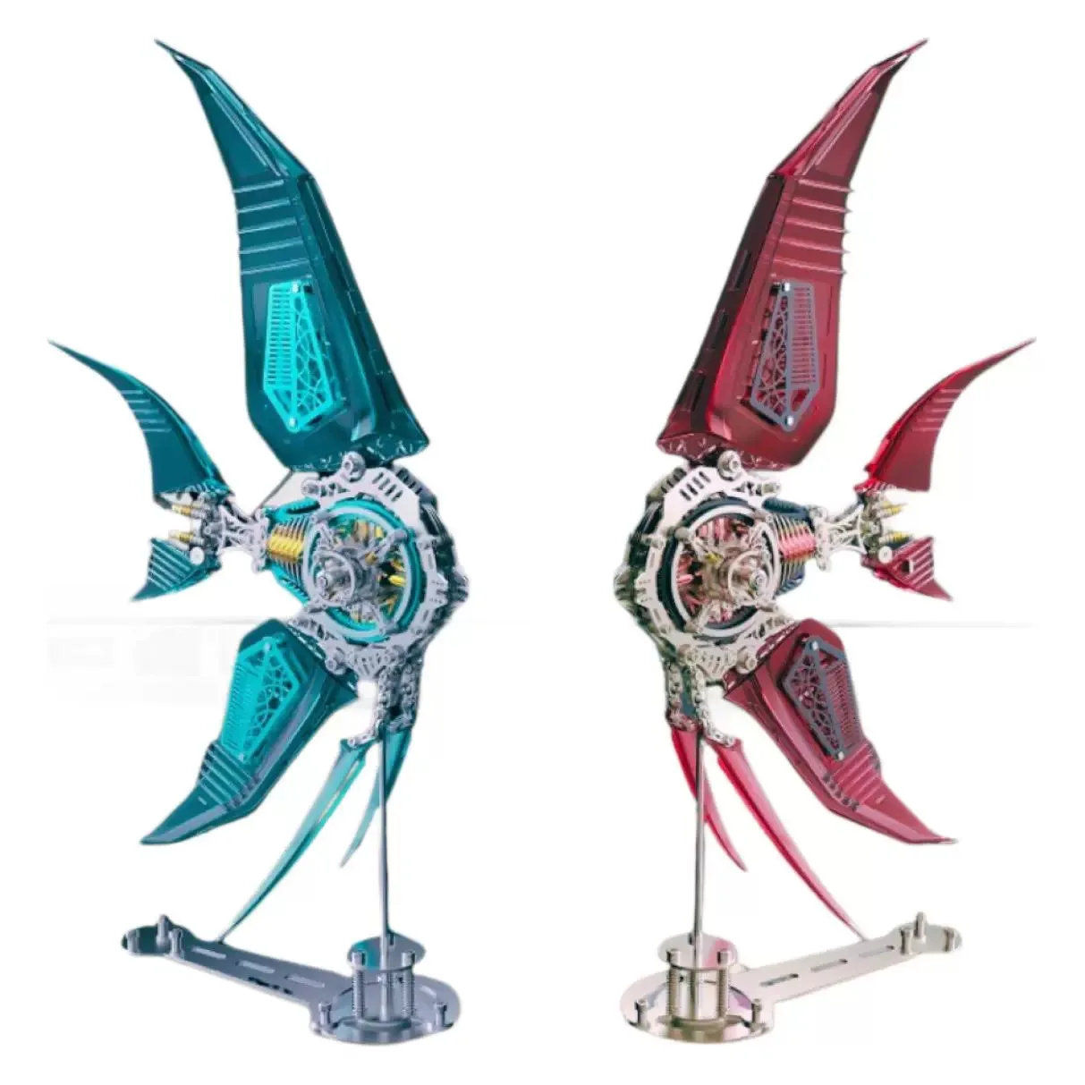 

Angelfish Machinery Metal Machinery DIY Assembling Model Stainless Steel 3d Three-dimensional Puzzle Model Ornament Gifts
