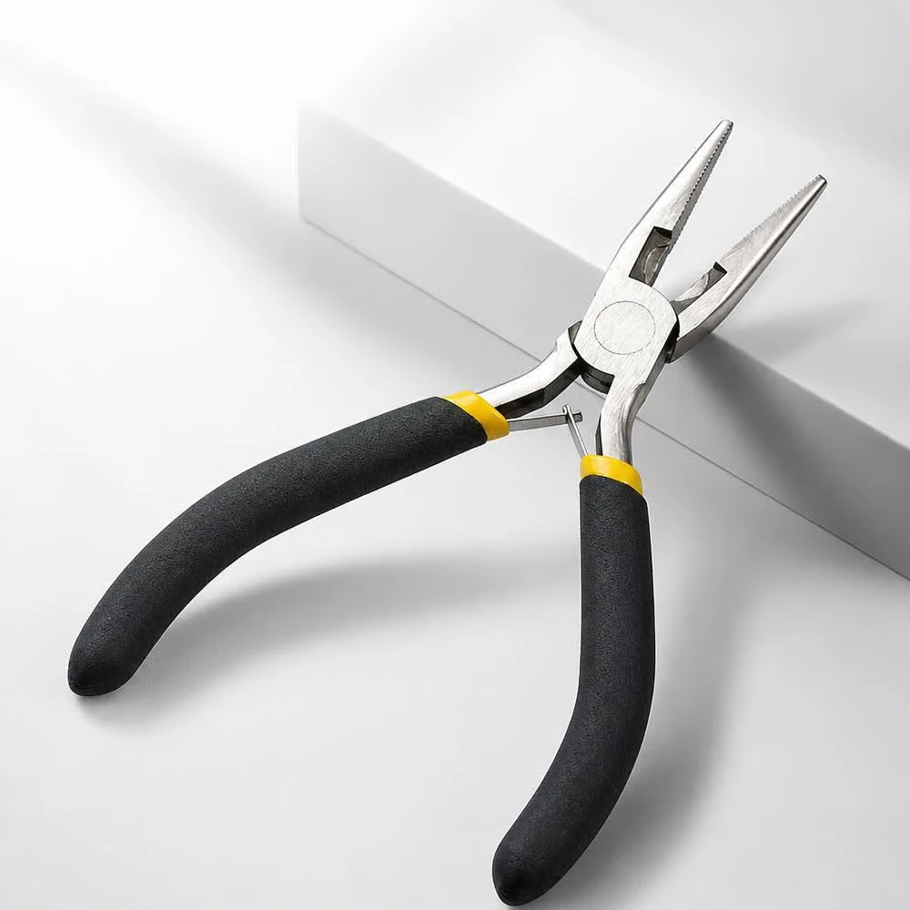 2 styles of mini pliers, insulated cutting pliers for jewelry-making tools, and practical wig‑making tools.