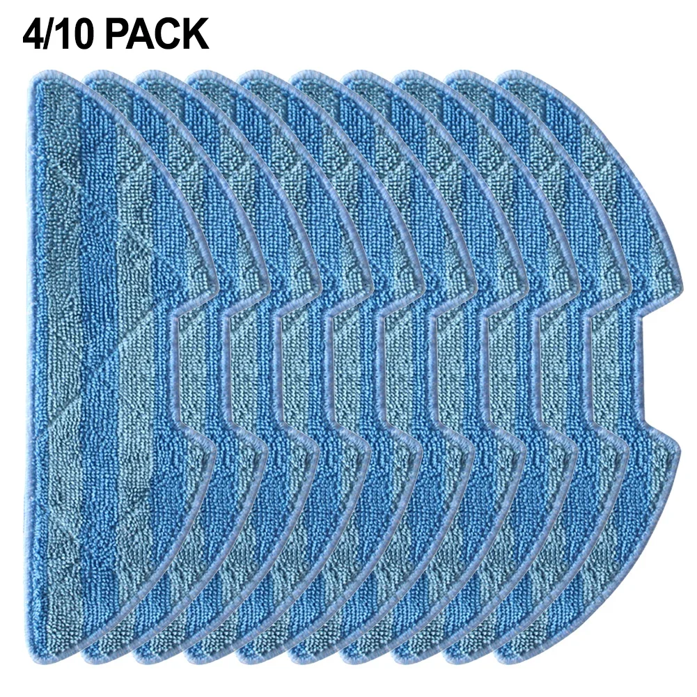 4/10pcs Robot Vacuum Cleaner Mop Cloth Rags For Blaupunkt Bluebot Xtreme Robotic Vacuum Cleaner Parts Accessories