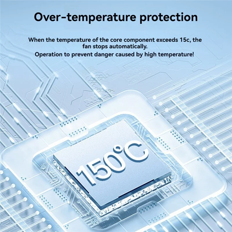 Y17A Powerful Turbo Blower Fan High-Speed Wind Turbine Blower 130000 RPM 3 Adjustable Speed Air Duster For Car Computer Keyboard