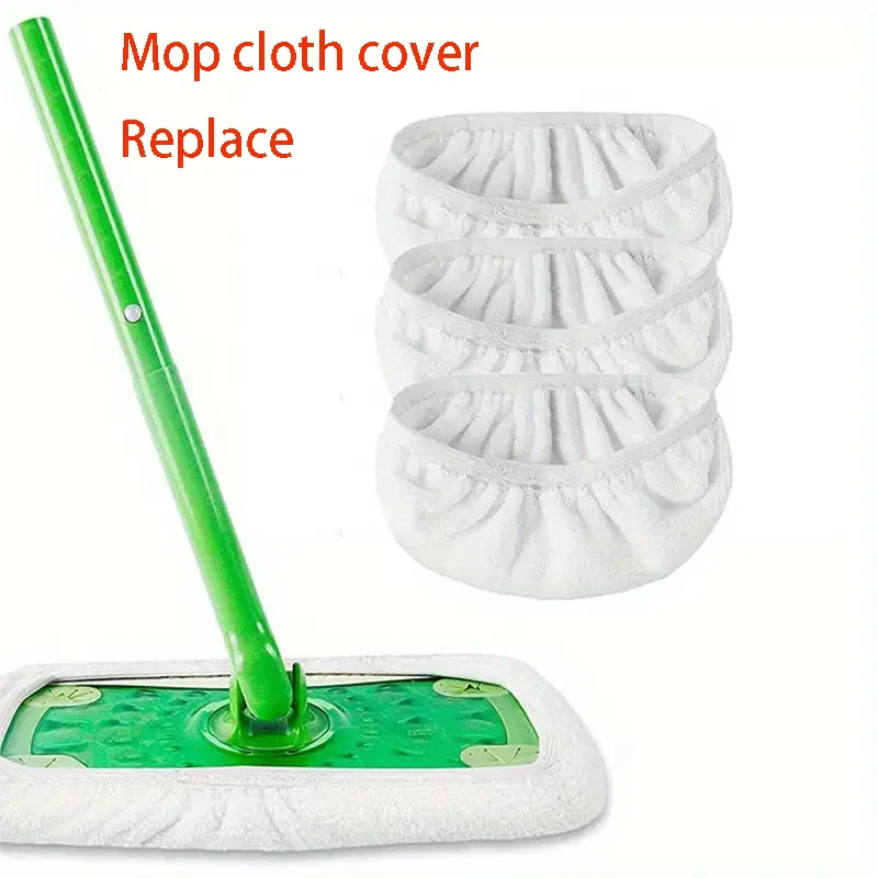 Replaceable Mop Cloth Set Washing Repeat Floor Cleaning Use Bedroom living Room Mop Accessories Lazy Mops