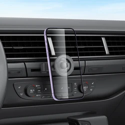 Car Mounted Magnetic Mobile Phone CD Slot Holder Smartphone Stand Built-in Powerful Magnets GPS Satellite Navigation Bracket