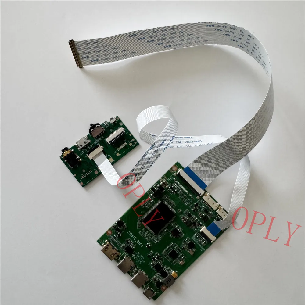 EDP controllor board for NV140FHM-N31 NV140FHM-N32 NV140FHM-N35 NV140FHM-N3B type-c LED Mini HDMI-compatible USB 14