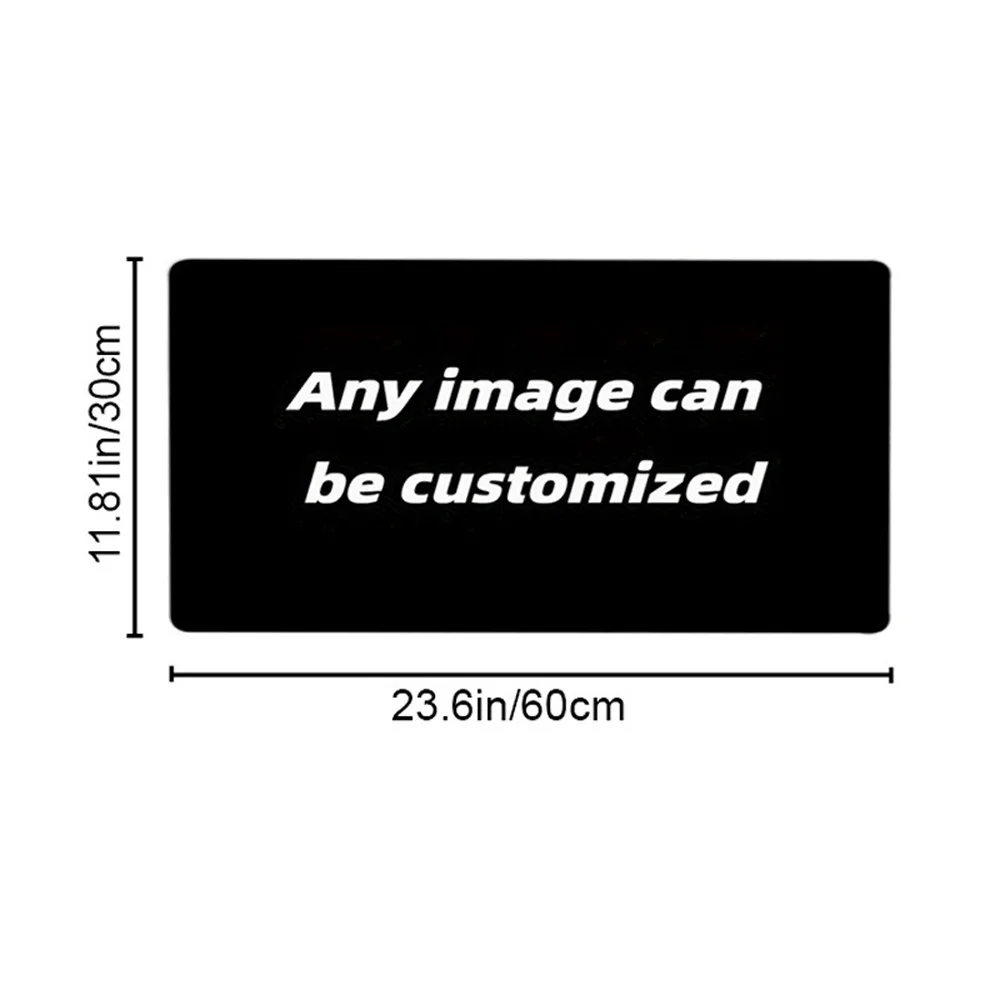 [2D Flat] 1pc Custom Personalized Autumn Maple Road Desk Mat Add Your Design Multi Sizes Office Gaming Decor