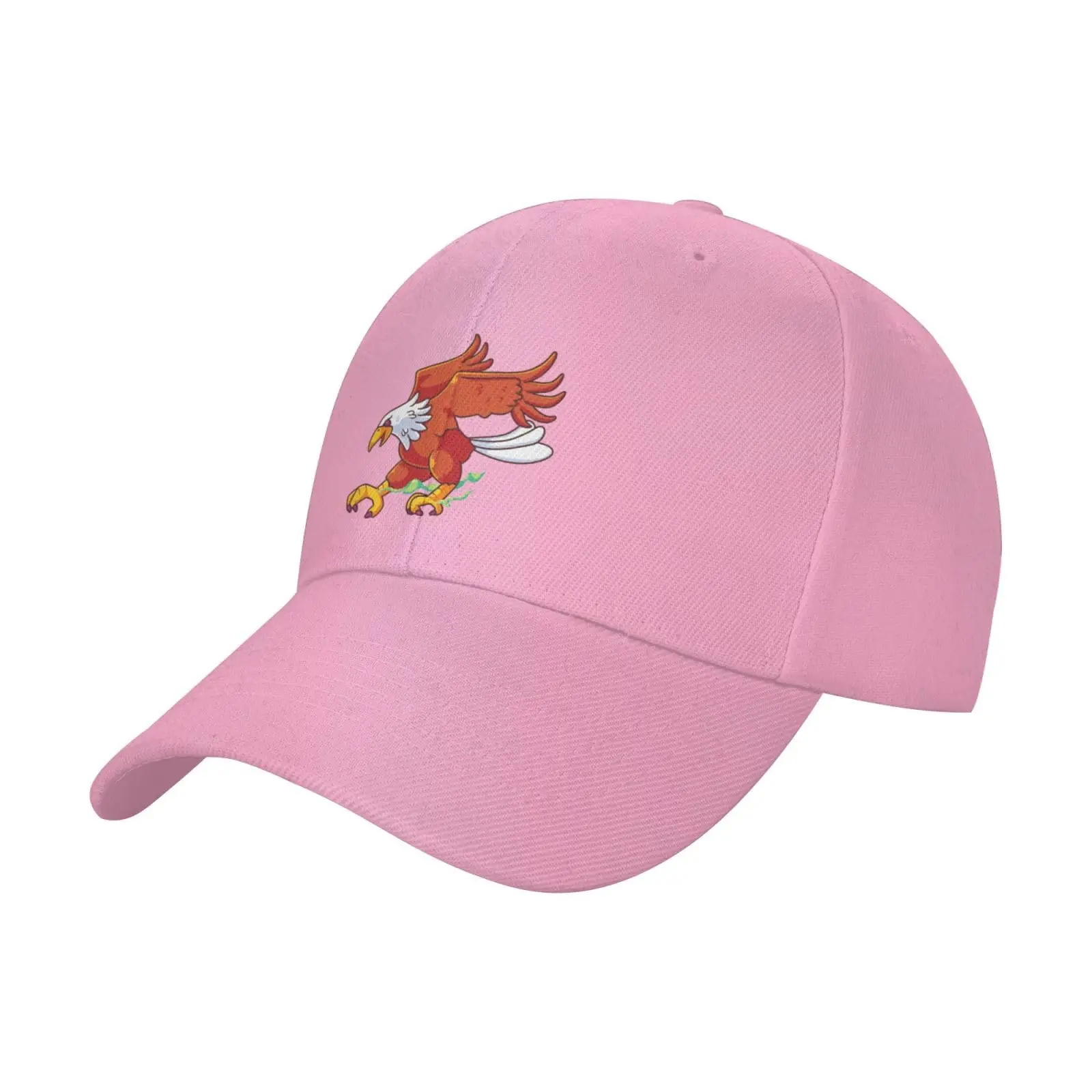 

Fierce Eagle Baseball Cap Women Men Hat Truck Driver Baseball Caps Adjustable Dad Hats Pink