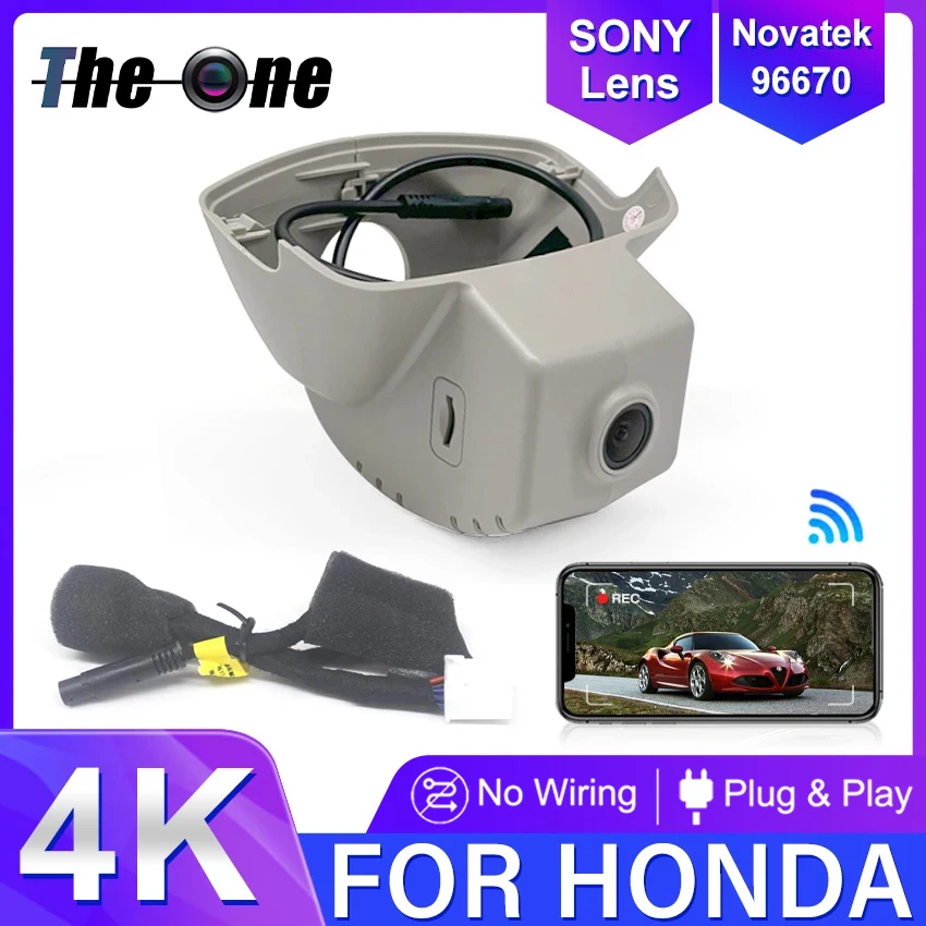 

Car DVR for Honda Civic 11th Gen 2023 2022 Sedan & Hatchback & Si Sedan,4K Plug and play Dash Cam Camera for Acura Integra 2023