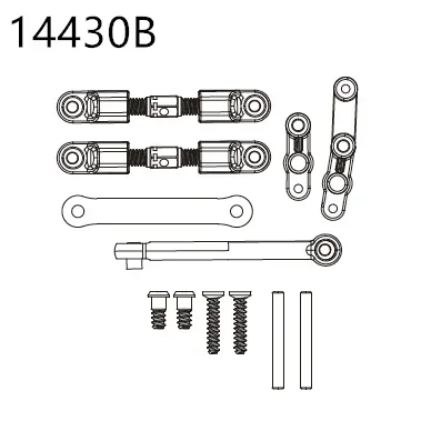 MJX Hyper Go 14209 14210 Modifiziertes Zubehör Differential Stoßdämpfer Reifen Stoßstange Getriebearm Shell 1/14 RC Auto Ersatzteile