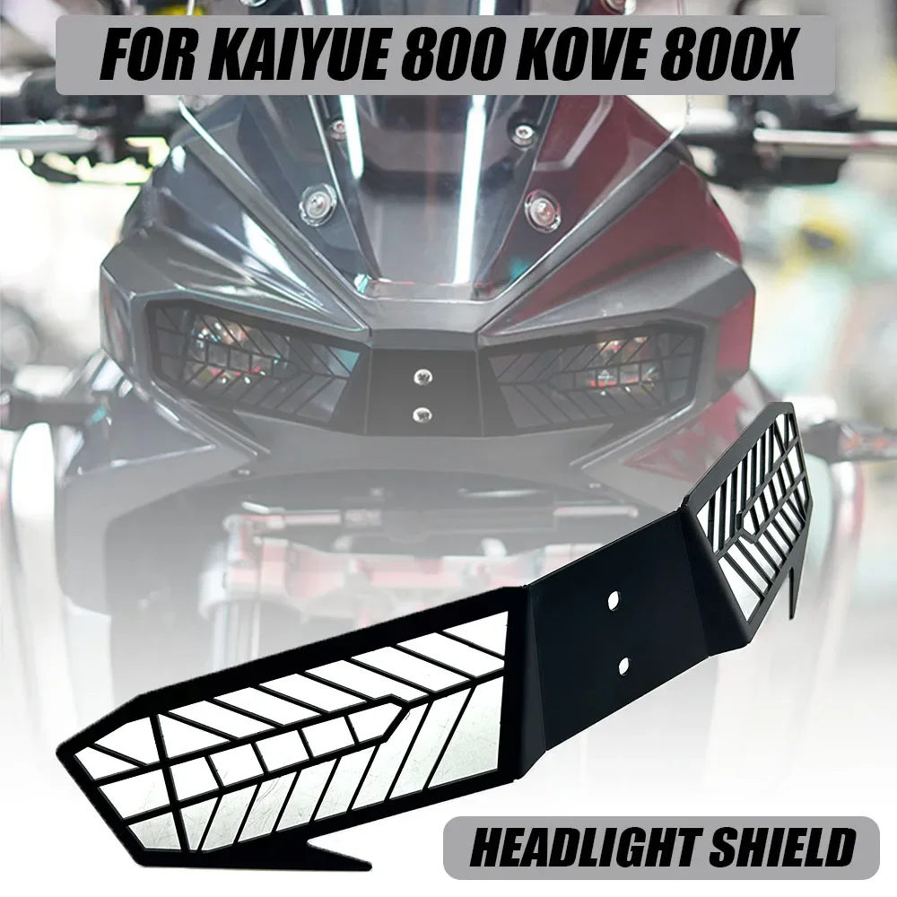 For Kaiyue 800 KOVE 800X Motorcycle Headlight Cover Headlight Guard Net