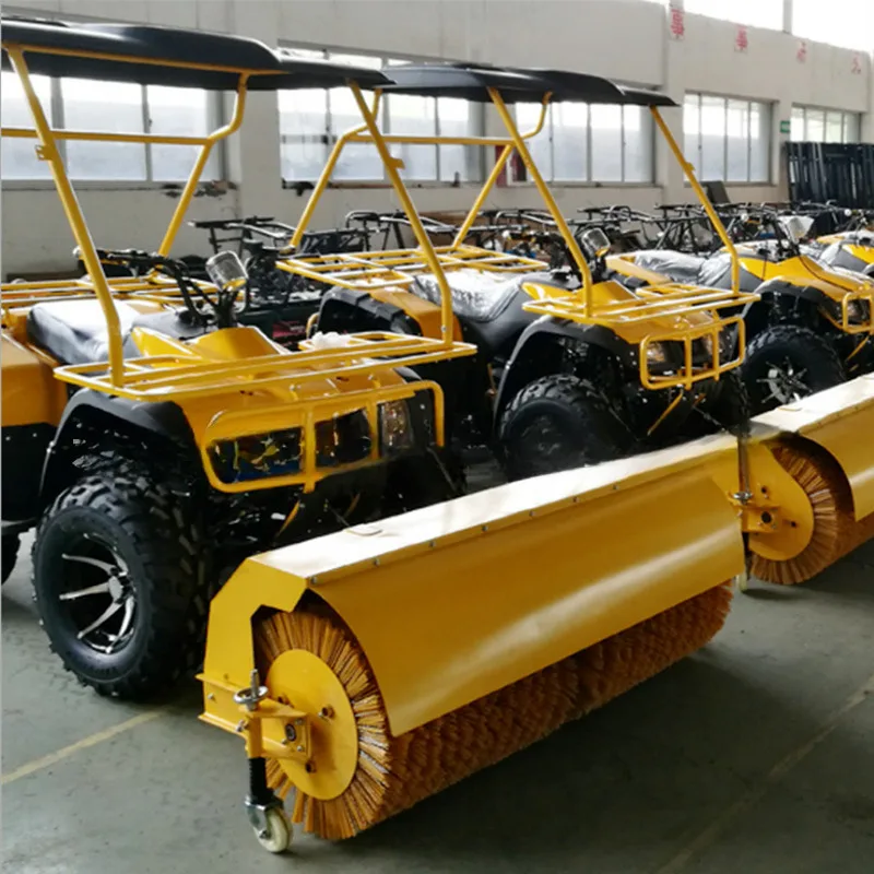 Fully Enclosed Multifunctional Sweeper Driving Type Machine Snow Removal Machine