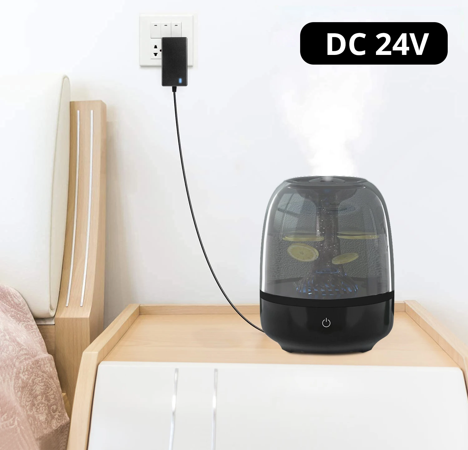 Full Power AC220V 230V 110V To DC 24V Lighting Transformer for LED Strip Neon Light Black Sell Power Adapter Charger