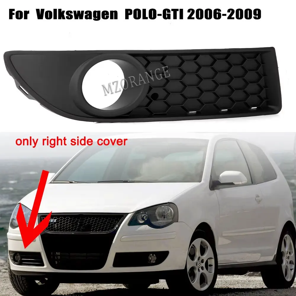 VW,ポロ,9n3用フォグライトカバー,vw POLO-GTI 2005 2006 2007 2008