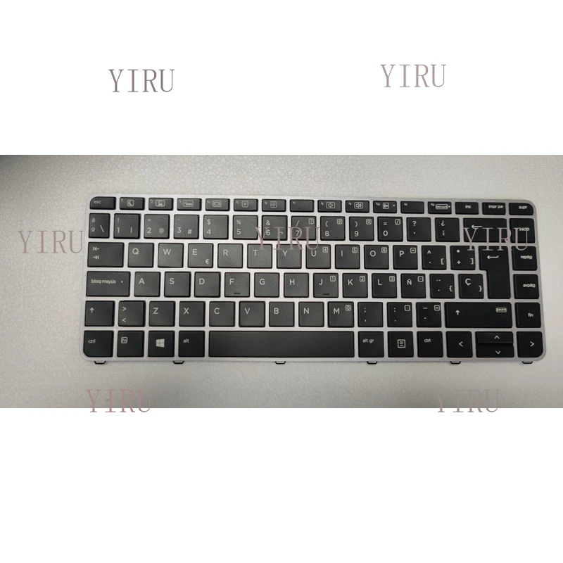 L+ Spanish Backlit laptop Keyboard for HP Elitebook Folio 1040 G3