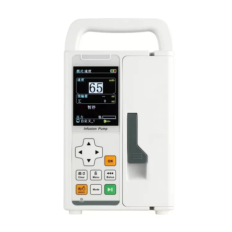 

Color TFT Display Hospital Equipment Electric Pump Portable Medical Infusion Pump High Precision Clinic Hospital Infusion Pump