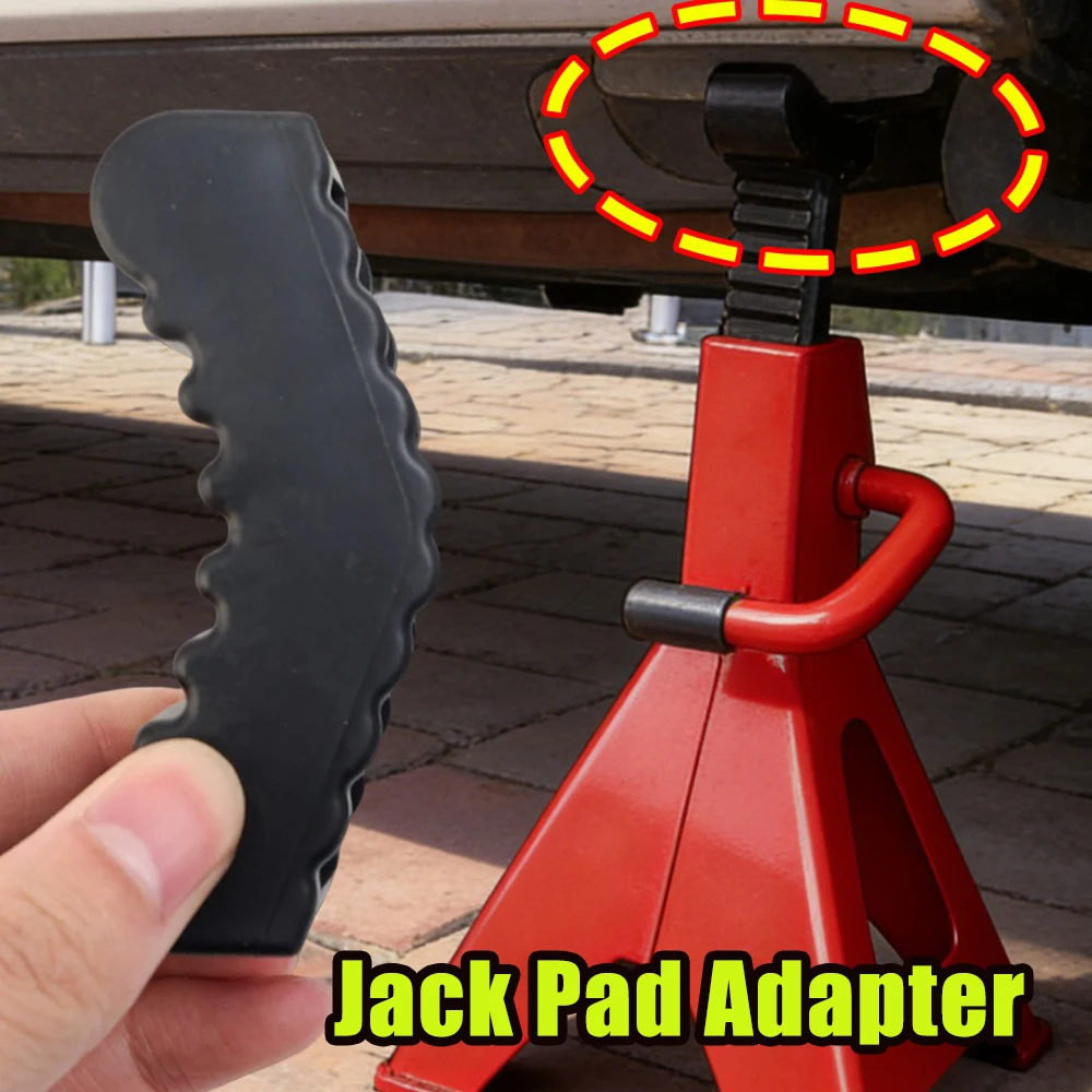 

Non Slip Rubber Slotted Jack Pad Pucks For Car Lift Frame Rail Pinch Weld Protection Support Block Floor Stand Extension Adapter