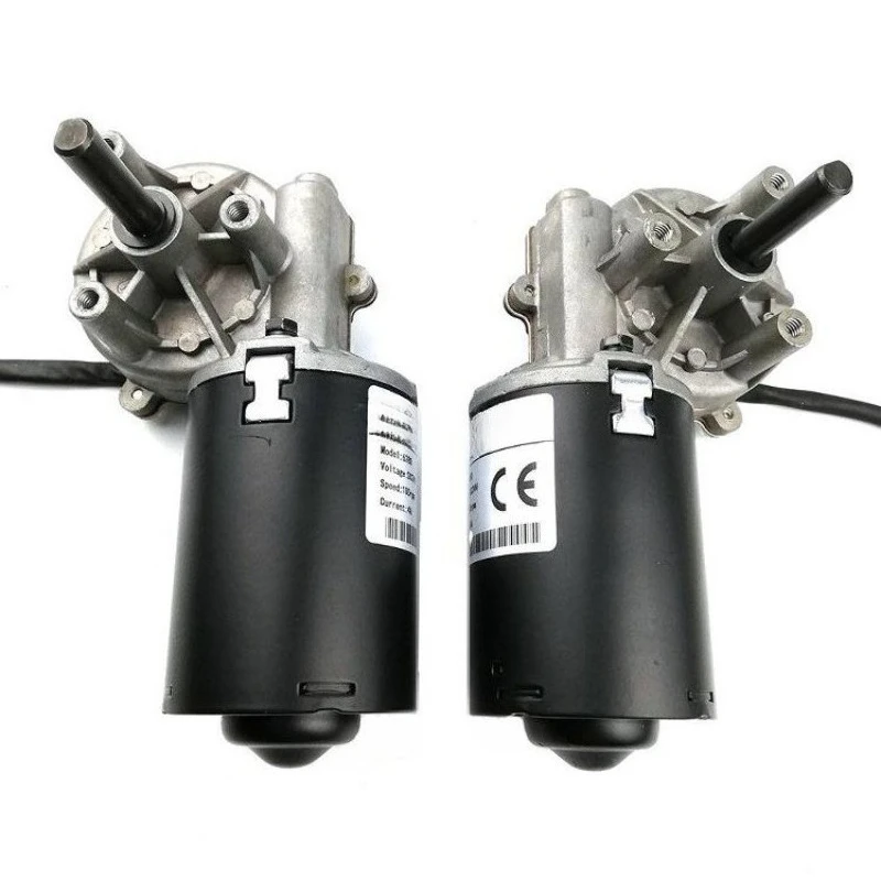 Worm Gear DC Deceleration Motor 24V 30 To 50 To 100 To Copper Turbine Rolling Shutter Door Motor