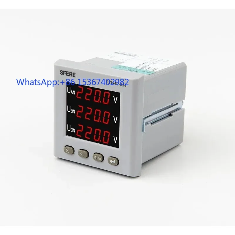 PZ194U-AK4 Three Phase AC Voltage Meter Intelligent Digital Display Electrical Measuring Instrument