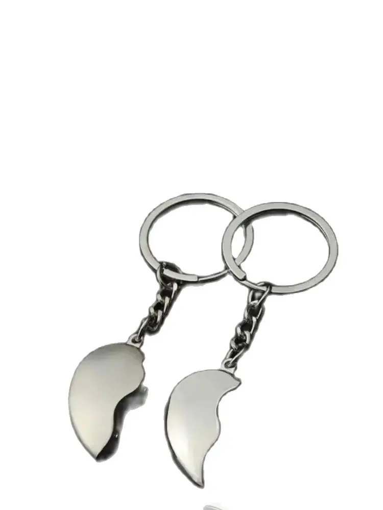 

10pairs/lot Couple Keychain Heart Key Rings Lovers Love Key Chain For Birthday Gift