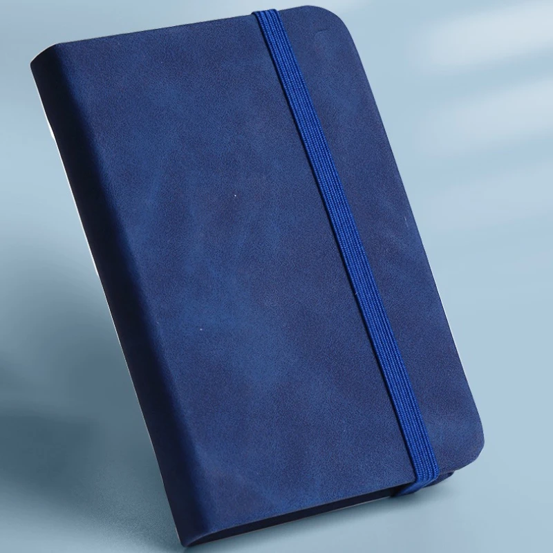 Solid‑Color A7 Pocket Notebook, Portable Mini Hardcover Memo Journal, Easy‑Carry Small Notepad for Daily Quick Notes