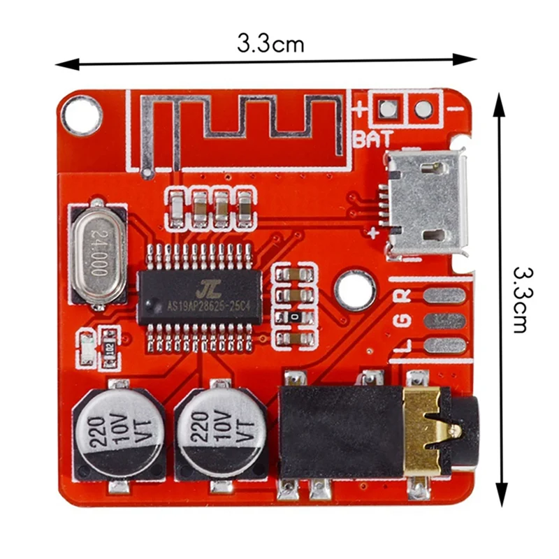 B64C Bluetooth Audio Module Board Lossless Car Speaker Audio Amplifier Board DIY Audio Receiver