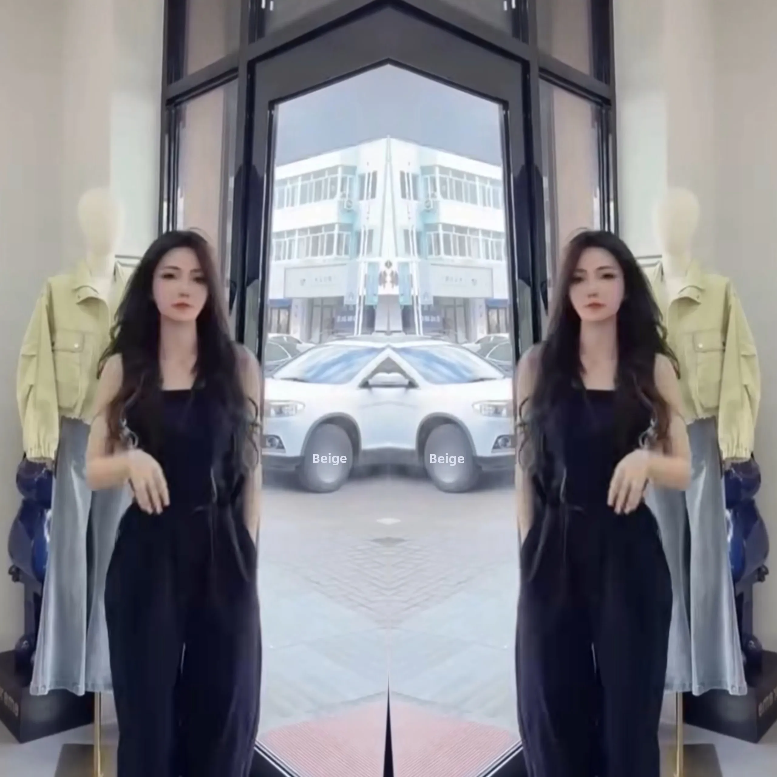 

Модные цельные брюки с высокой талией, женские утягивающие джинсовые комбинезоны, длинные брюки, полиэфирная ткань