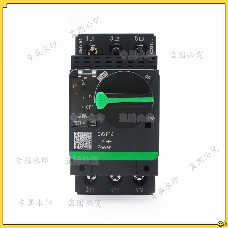 Motor Circuit Breaker Knob Controls Motor Isolation Short Circuit Protection Switch GV2-P 0.1-32A Thermomagnetic