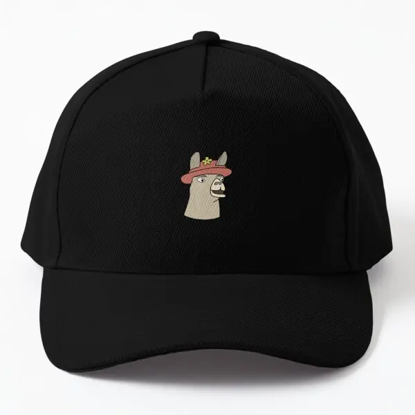 Gorra de béisbol de llama con sombrero para hombre y mujer, gorro informal para el sol, deportes al aire libre, de Color sólido Snapback, Verano